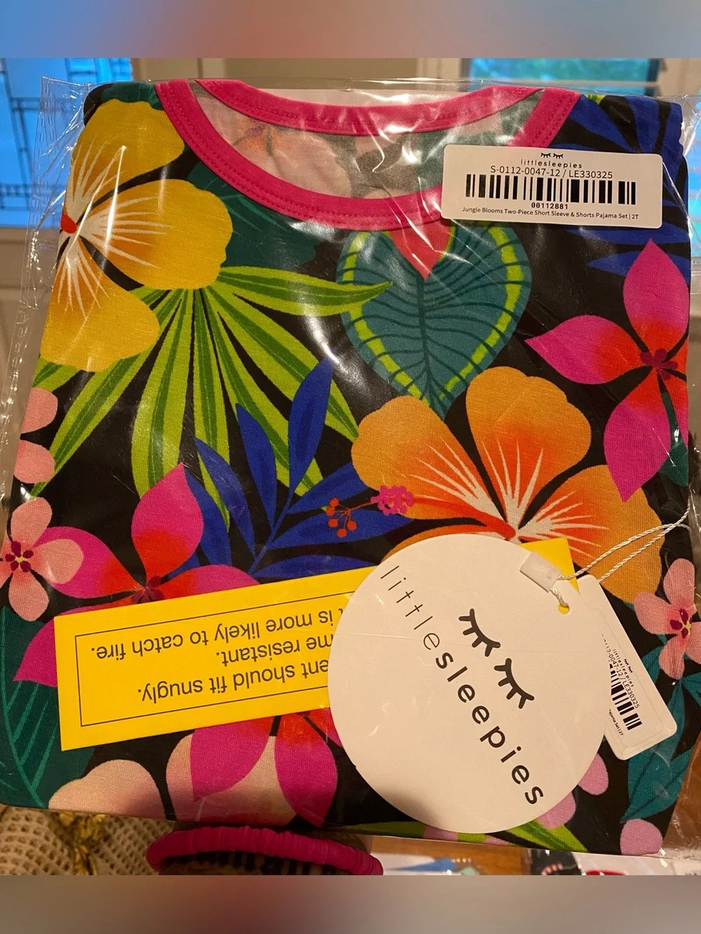 Asst. Little Sleepies Toddler Girls SS-Shorts PJ sets & 1 Pixar dress NWT